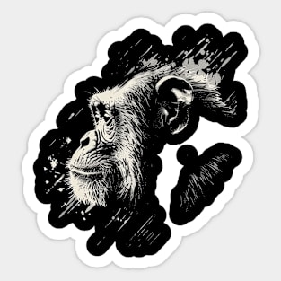 monkey Sticker